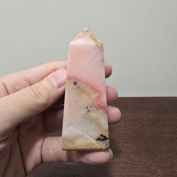 Pink Opal Crystal Tower - Picture 1 of 5